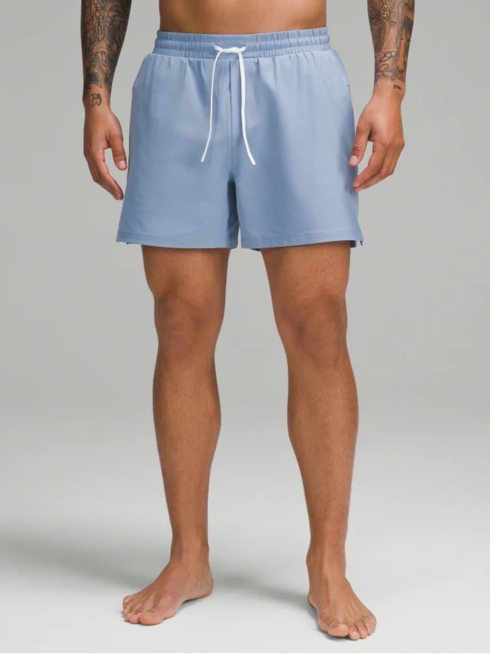 Lululemon 2024 Pool Short 5" Lined Men's Blue Swim Shorts Square Tag Size XXL